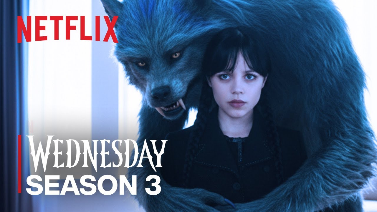 WEDNESDAY: SEASON 3 – First Trailer | Jenna Ortega, Lady Gaga | Netflix -  YouTube